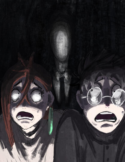 dandadan slender man